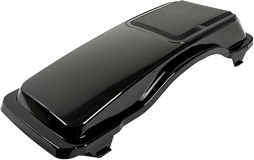 Miniatura 8 de WFLNHB Tapas de altavoz CVO negras de 6 x 9 pulgadas de repuesto para alforjas Touring 1998-2013