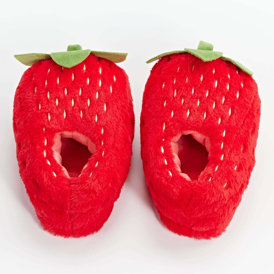 Image of Kids Animal Slippers, Soft Fuzzy Cozy House Shoes