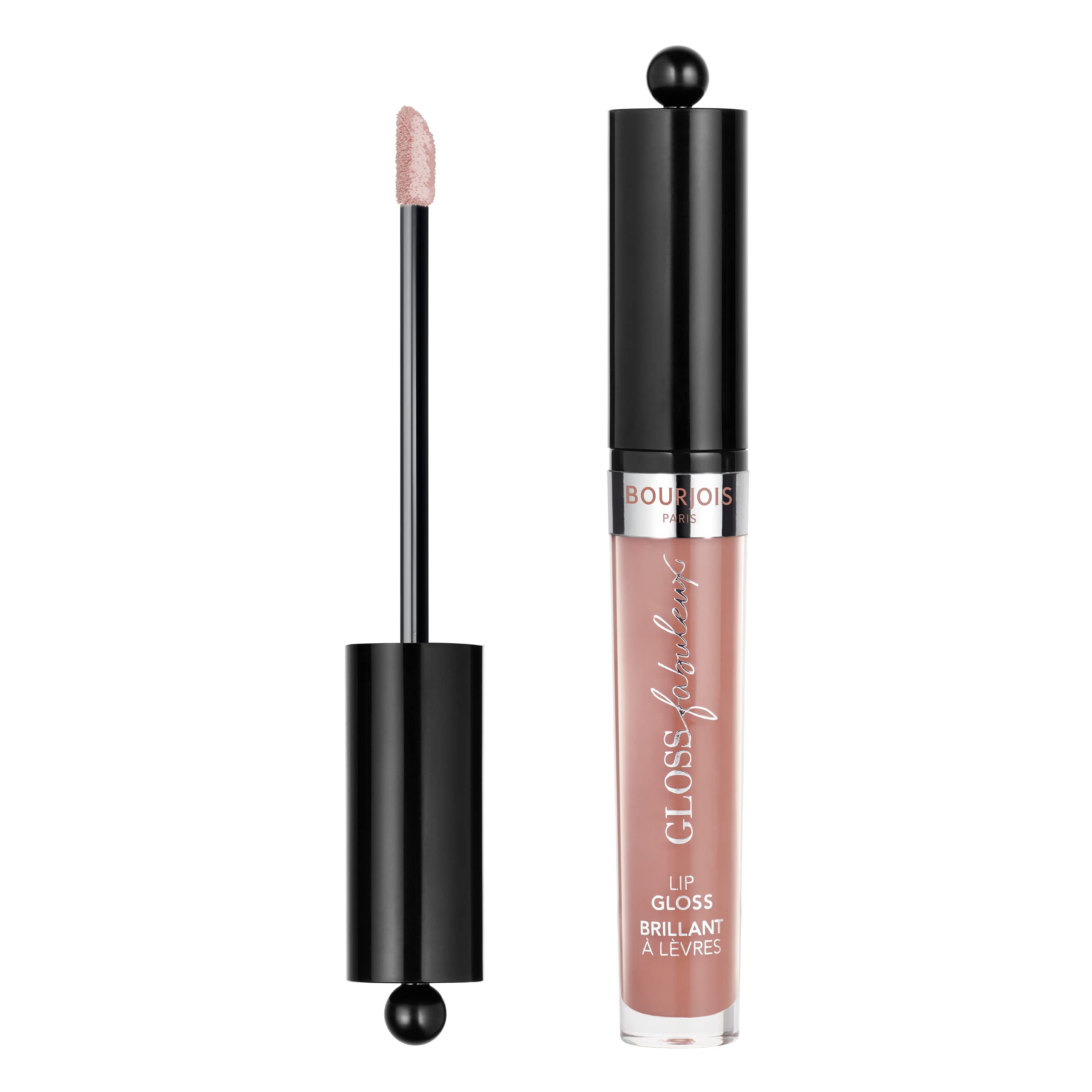 Gloss Fabuleux - Beautiful Shades, High-Shine, Tinted Lip Gloss Infused with Argan Oil, 06 Cream Comes True, 3.5ml (0.11oz)