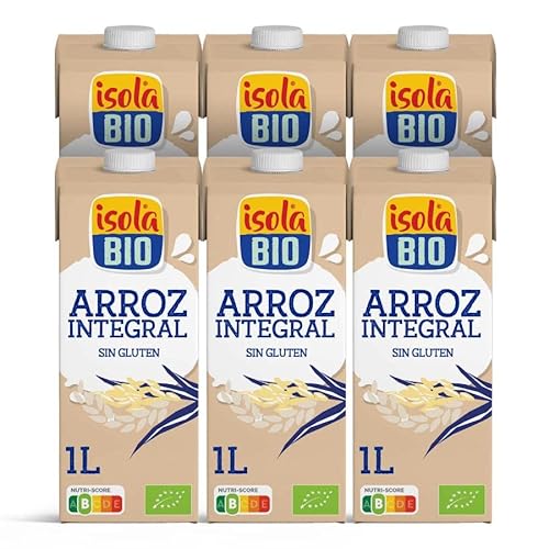 Pack 6 x Bebida BIO Arroz Integral Isola Bio 1 L