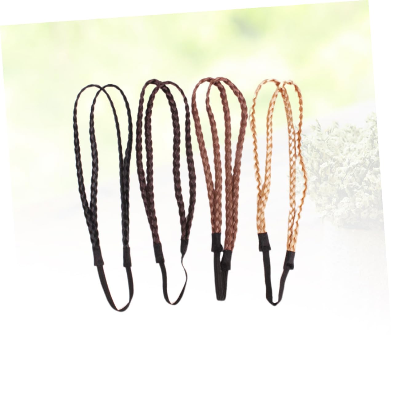 FRCOLOR 3 Set Di Design Unico Per Fascia Per Intrecciata Fascia Elastica Per Da Donna Fascia Per Ragazze Copricapo 8 Pezzi * 3