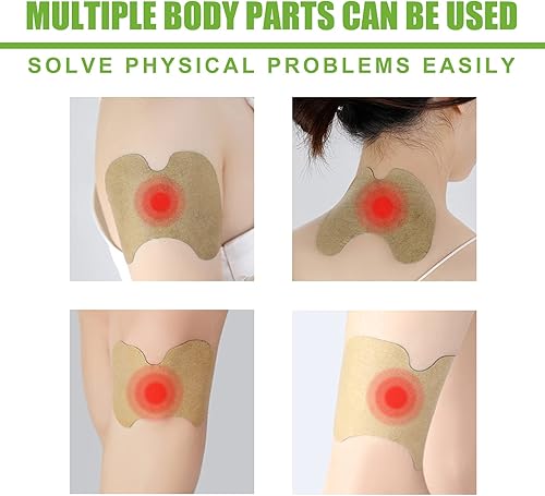 Miniatura 4 de 40 parches de rodilla, parche de alivio de rodilla para rodilla, parches de hierbas cálidas para parche de rodilla, extracto de ajenjo adhesivo para