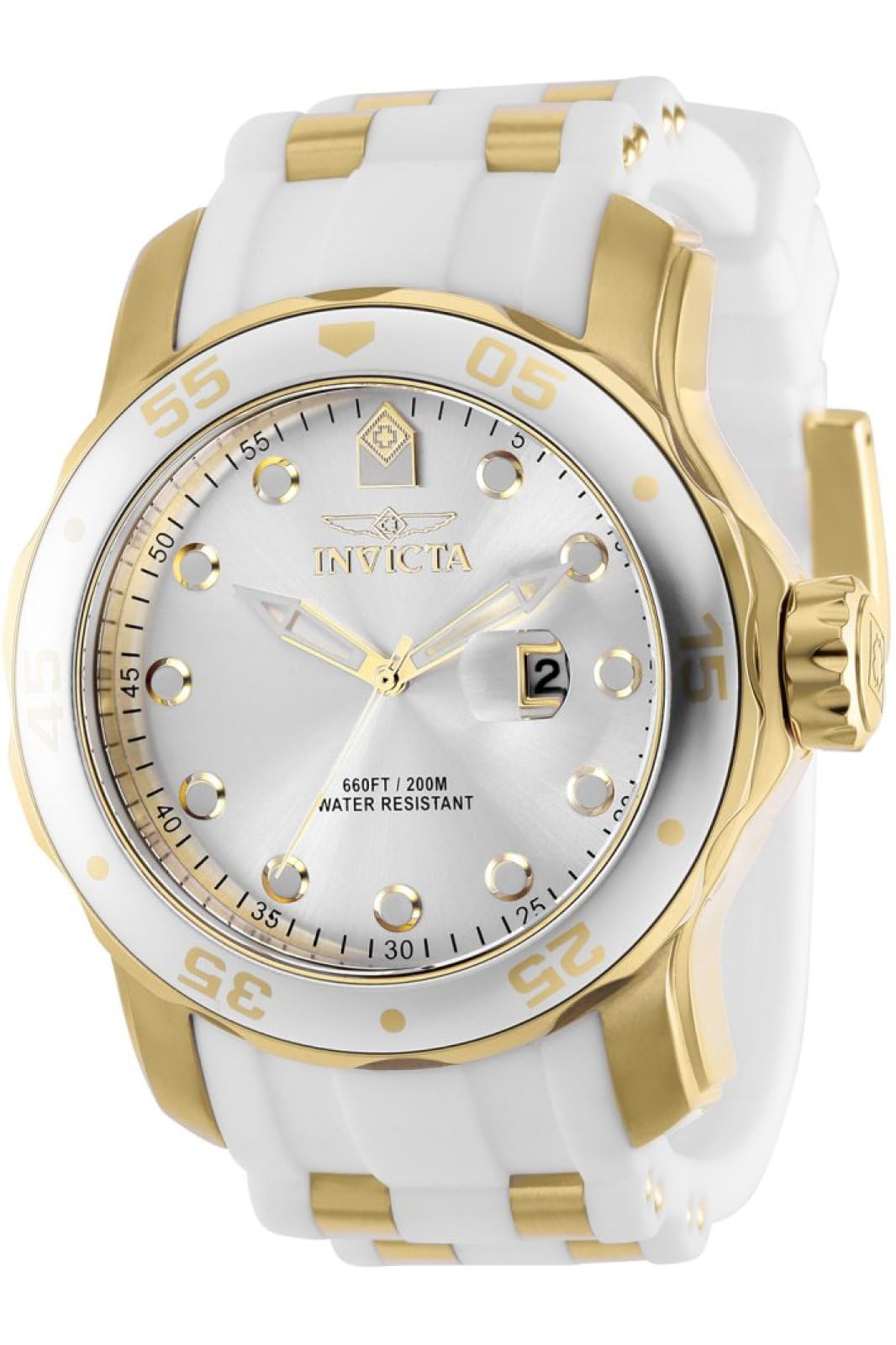 Invicta Silicone Pro Diver Analog Silver Dial Watch for Men - 39099, Multi-Color Band (B09SVC8QWB) Amazon Price History, Amazon Price Tracker