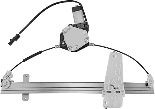 Miniatura 14 de BDFHYK 741-769 Regulador de ventana eléctrica con motor, lado del pasajero delantero derecho para Jeep Cherokee 1997 1998 1999 2000 2001 97 98 99 00