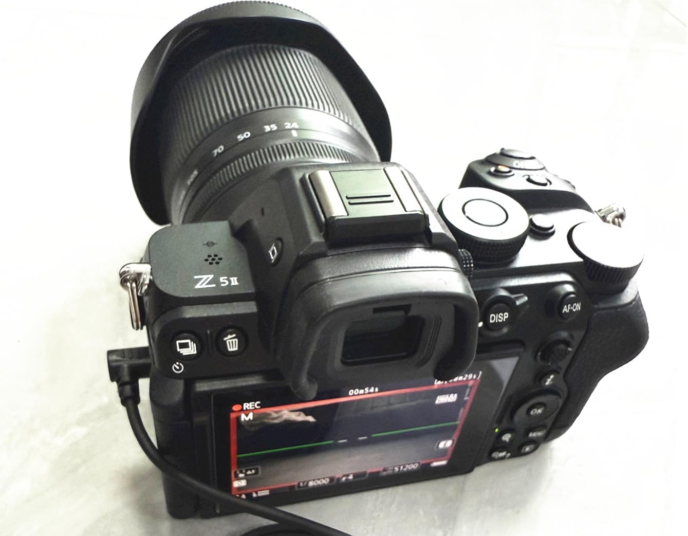 2.5MM-DC3 (MC-DC3) Shutter Release Cable is Suitable for Nikon Cameras Z5II/Z50II/ZR Supports Connection to The Camera Remote Control to Achieve Focusing and Taking Photos(2.5mm-DC3 2pcs)