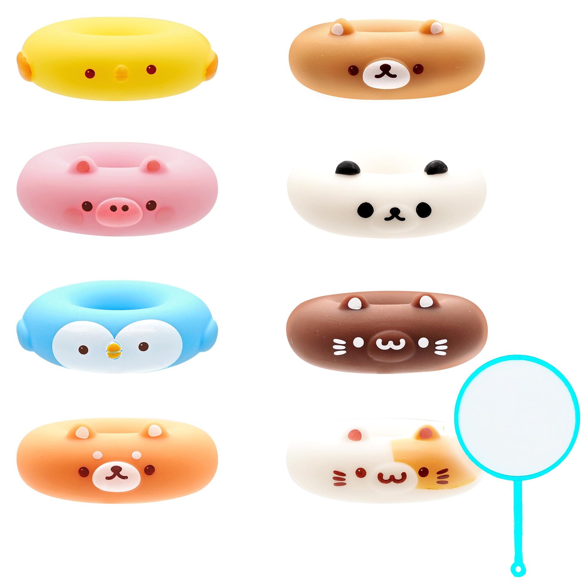 Amazon | ぷかぷか おもちゃ「 【 ぷかぷか アニマル ドーナツ 全8種 