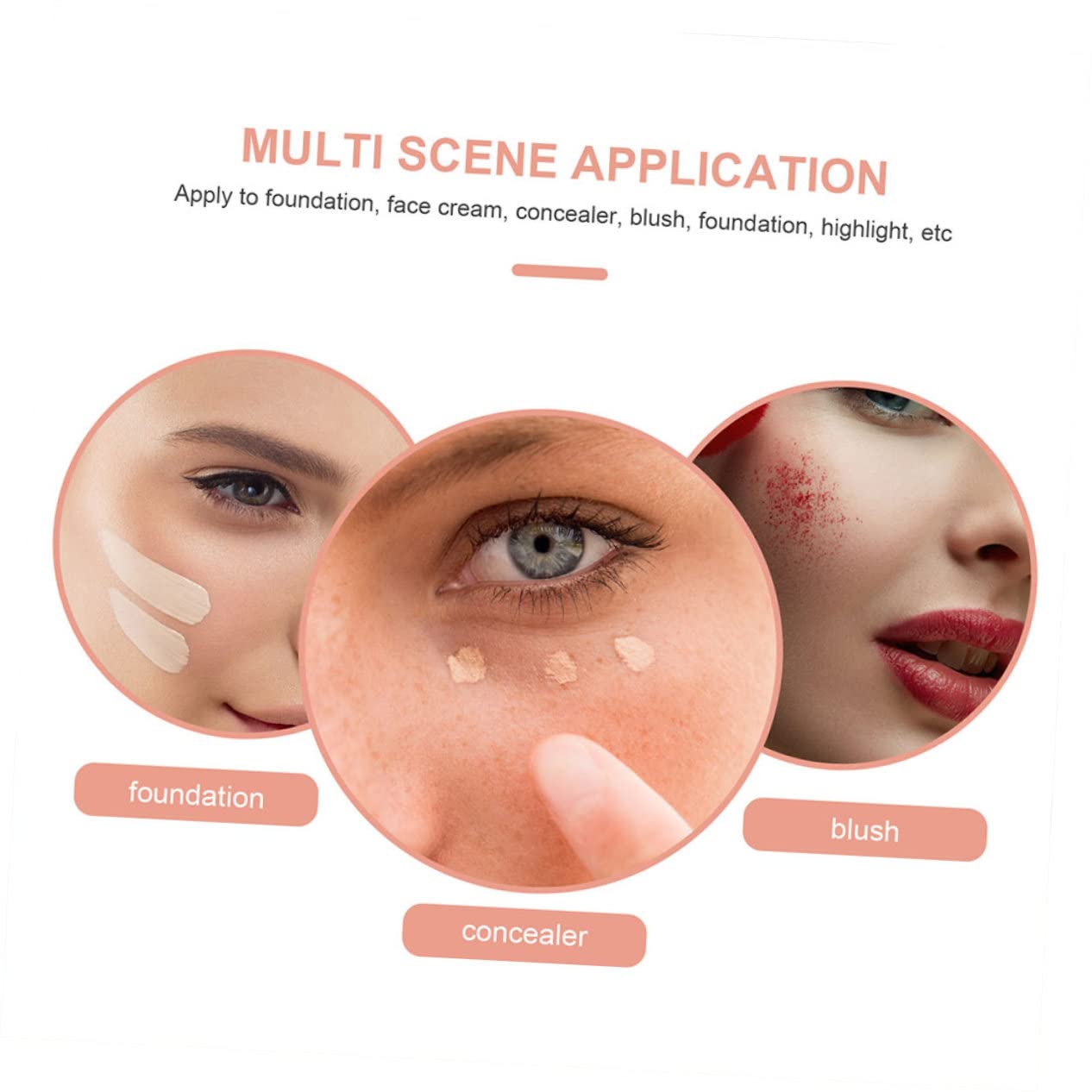 20pezzi Spugnette Per Fondotinta e Applicatori Spugna Latex Strumenti Per Makeup Washable e Riutilizzabili Per Donne Confezione