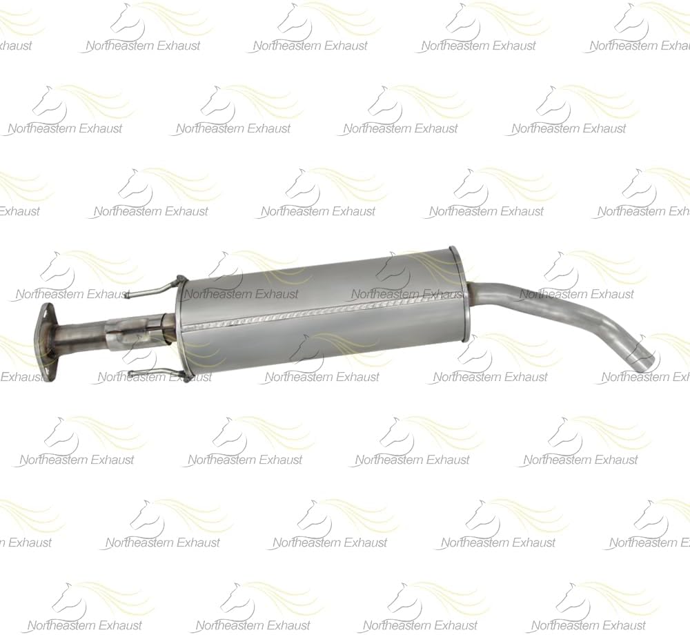 Exhaust Resonator Pipe Compatible for 2009-2014 Nissan Cube 1.8L | Stainless Steel | Northeastern Exhaust | Free Gaskets and Clamp Included | Direct-Fit Replacement