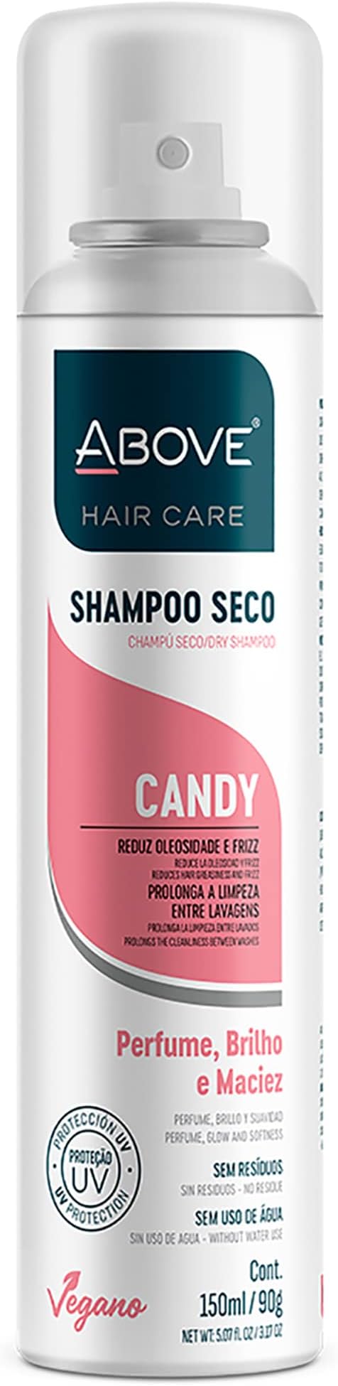 ABOVE Dry Shampoo, Candy, 3.17 oz - Volumizing Shampoo - Absorbs Excess Oil - With Red Fruits and Marshmallow Notes - Paraben and Benzene Free