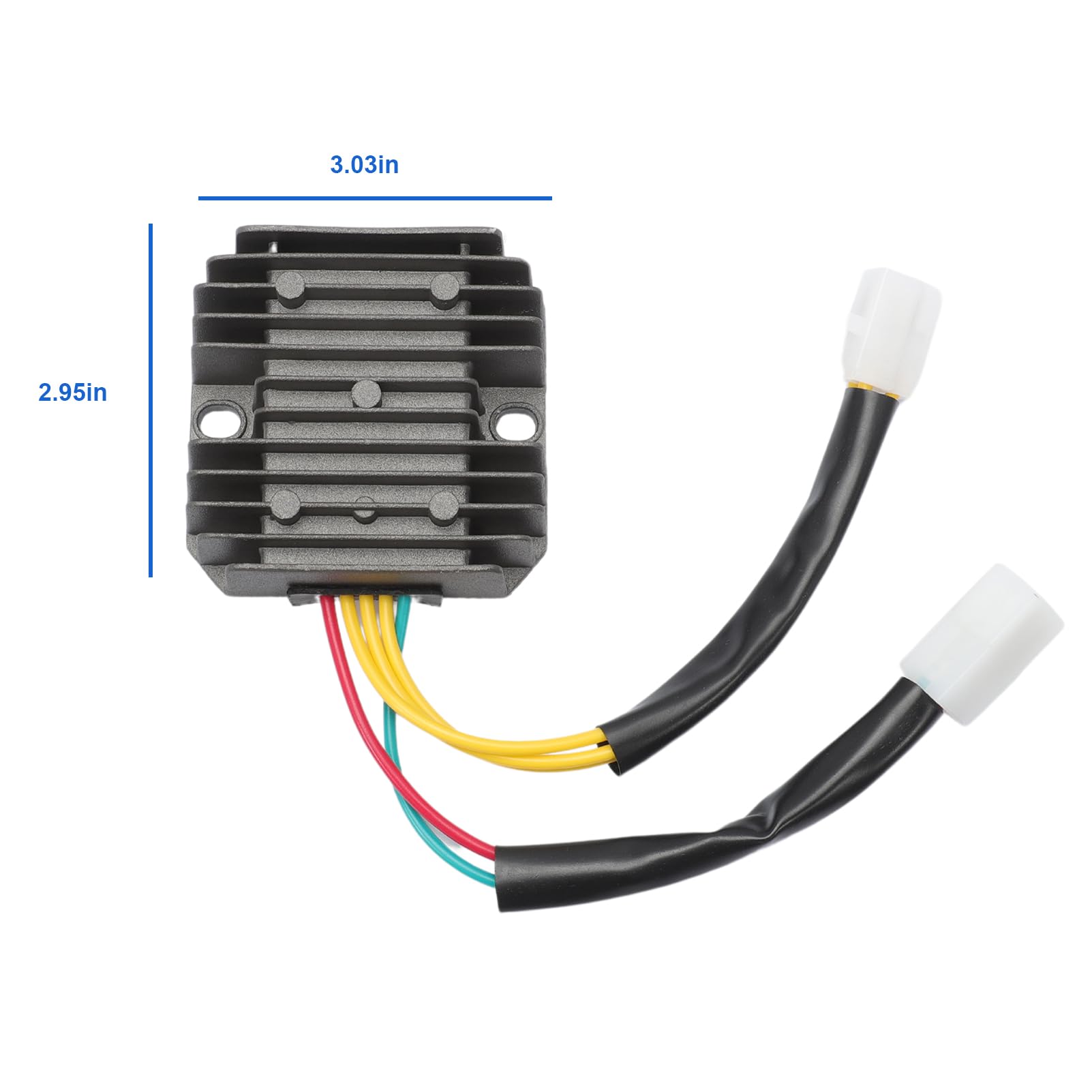 Raddrizzatore regolatore tensione 5 fili per scooter Daelim 125 B Bone 2009-2014 Regolatore tensione