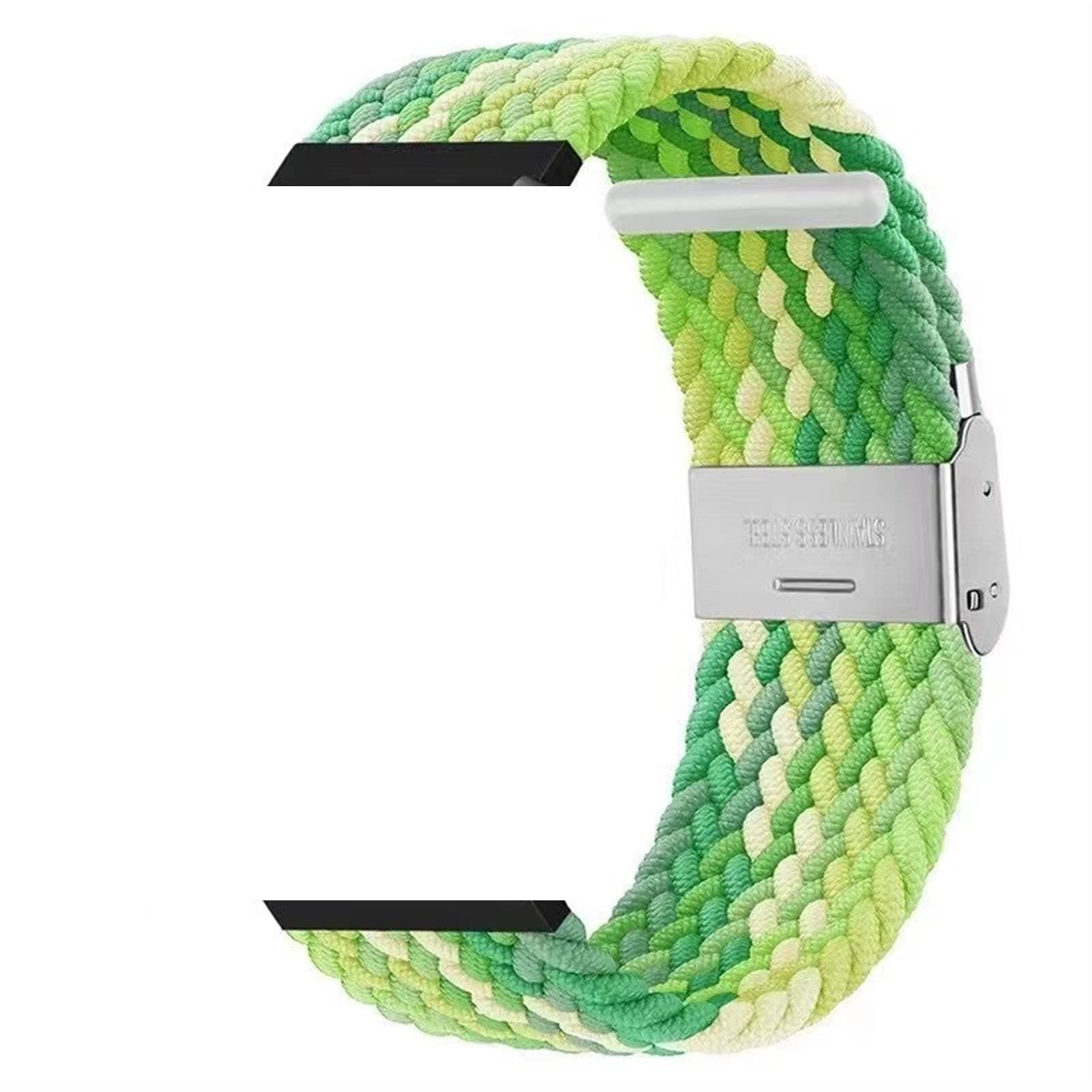 Bracelet montre nylon tressé contre l'irritation Garmin Fenix