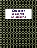  Cuaderno hexagonal de química: 110 páginas con hexágonos de 5 mm para dibujar moléculas y cadenas de carbono, para estudiantes de química orgánica (21,6 x 27,9cm)