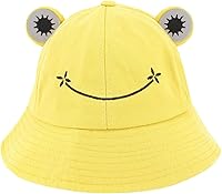 Vista 27 de Haoohu Gorra de algodón para adultos, diseño de rana, sombrero de sol para fiesta de disfraces