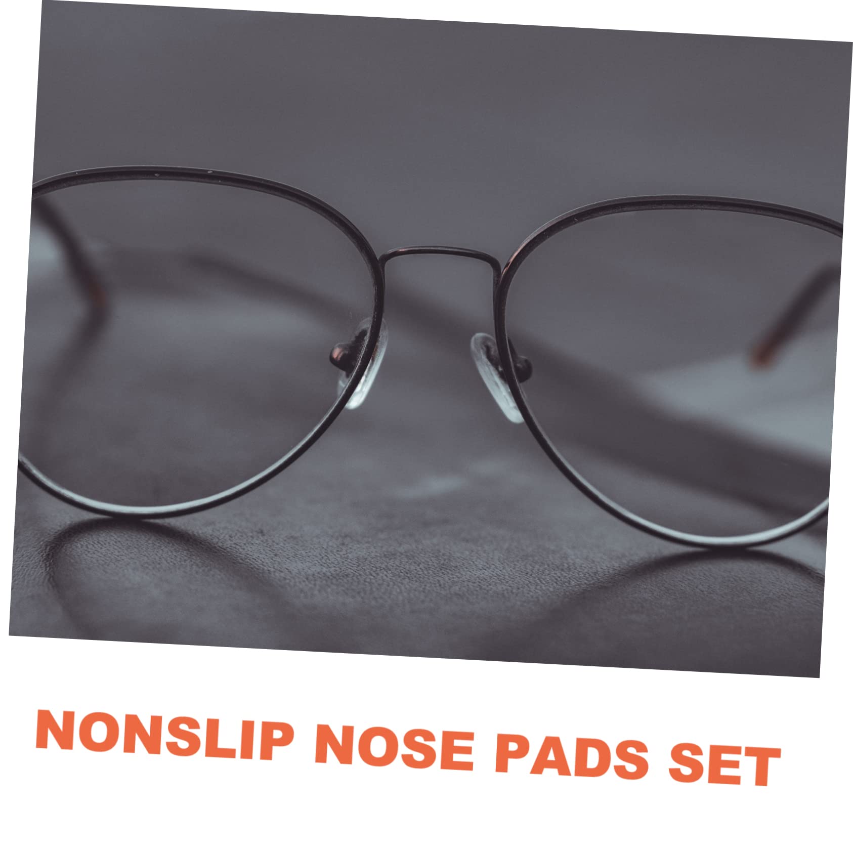 FRCOLOR 4 Cajas De Almohadillas Para Montura De Gafas Almohadilla Fina Para La Nariz Kit De Reparación De Gafas Soporte Para La Nariz Para Gafas Suministros Para Gafas Almohadilla