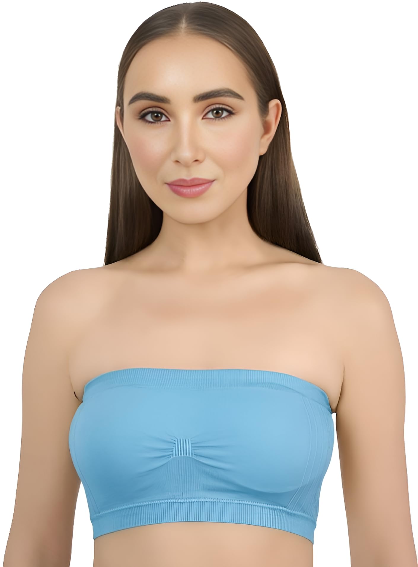 SUTOVARA Women’s Non-Padded Tube Bra – Seamless, Strapless & Wire-Free Comfort Bandeau-picture-46