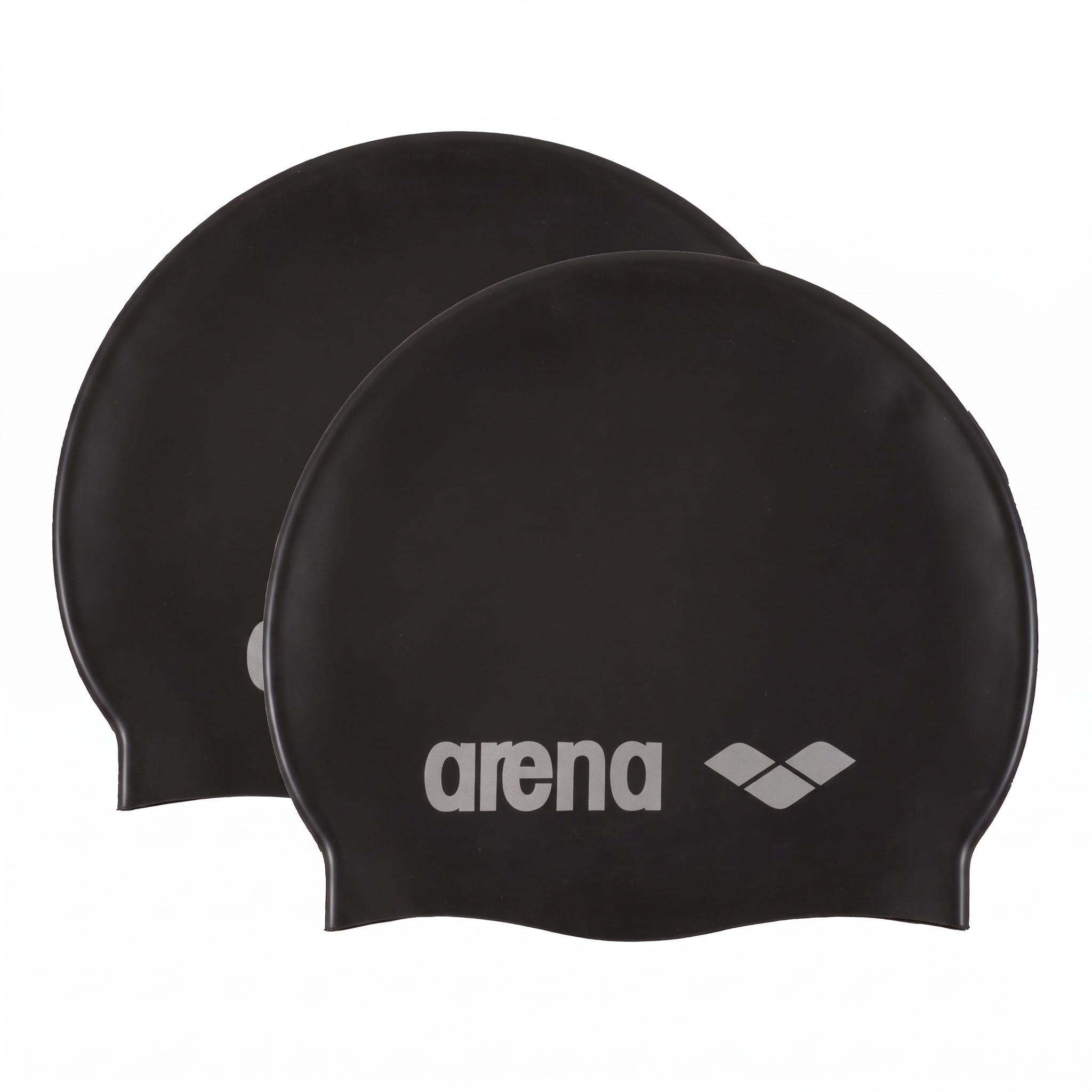 Arena Classic Unisex Soft Silicone Swim Cap for Women and Men, Intensive Training Comfortable Non-Slip Long Hair Swimming Hat