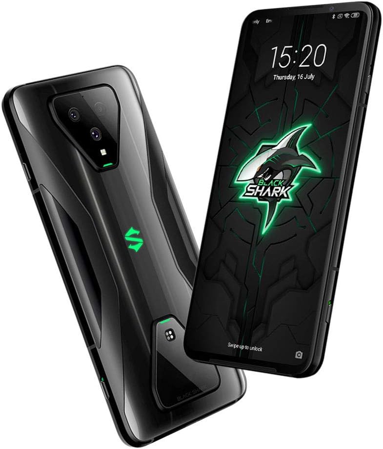 Blасk Frіdау - 80% оƒƒ Black Shark 3 Gaming 5G Phone, 6.67 inch Cell Phone,Android 10 Snapdragon 865 Unlocked Mobile Phone, 270HZ Touch Reporting Rate, 64MP Triple Camera System Smartphone (Midnight Black, 8+128GB)