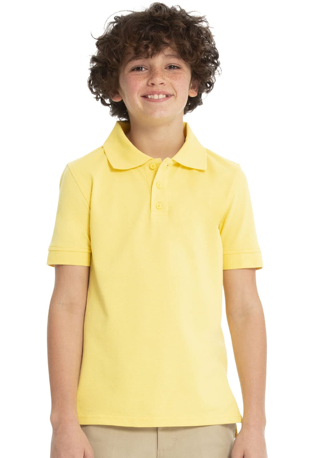 Classroom Girls' Short SLV Pique Polo