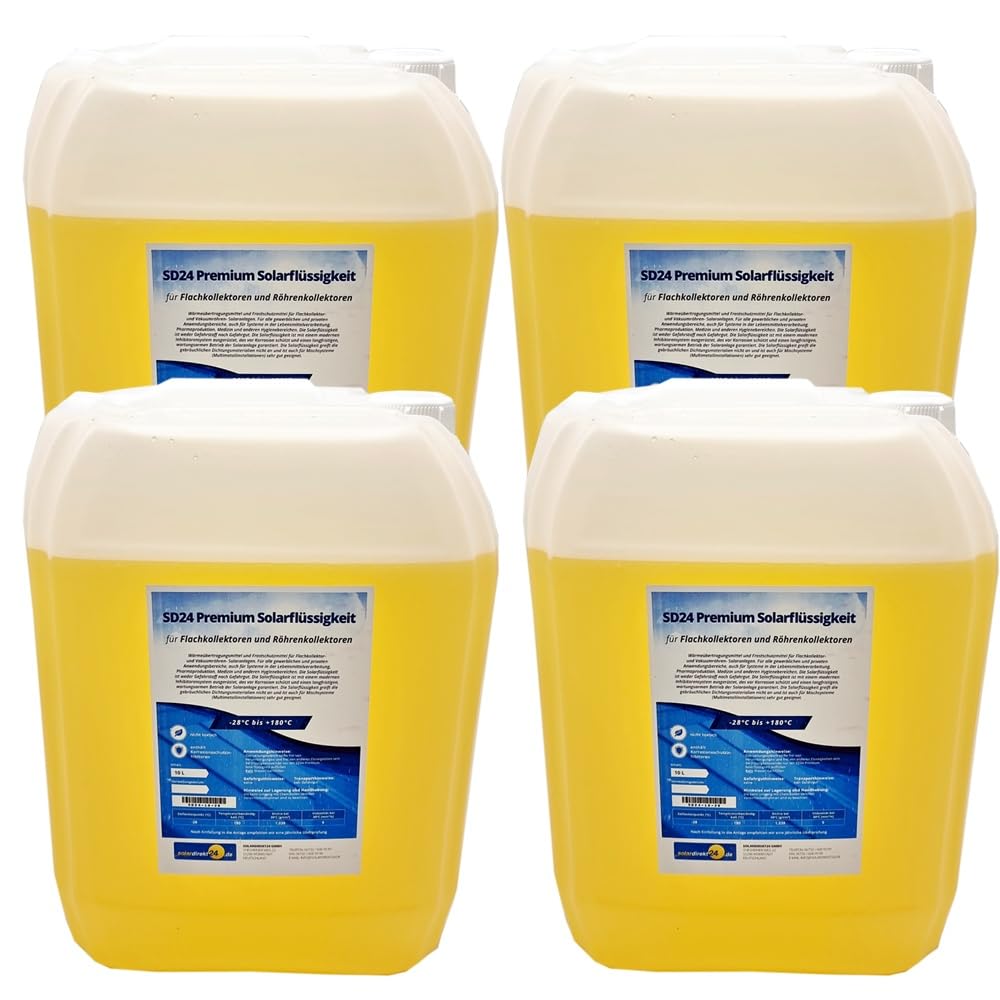 40 Liter Solarflüssigkeit Wärmeträgermedium Solarliquid Frostschutz bis -28°C