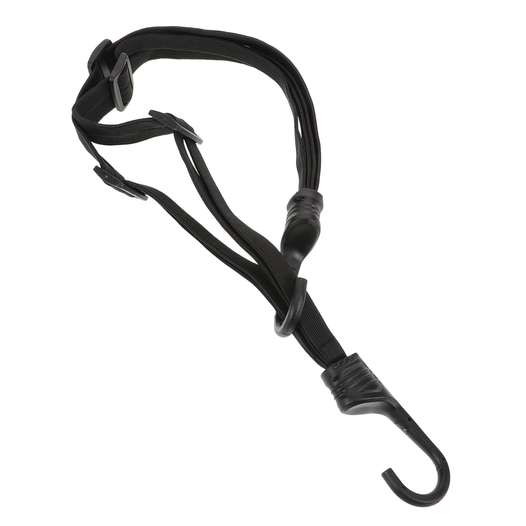 ULTECHNOVO 5pezzi Corda Elastica Bungee Con Ganci Per e Caschi Fissaggio Sicuro Per Bagagli Corda Resistente Accessorio Versatile Per Trasporto e Sicurezza