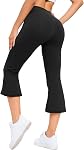 G4Free Flared Leggings Pantalons de yoga pour les femmes haute taille Pantalon de bootleg avec des poches Pantalonnes d'entraînement pour femmes Petite/Regular/Tall