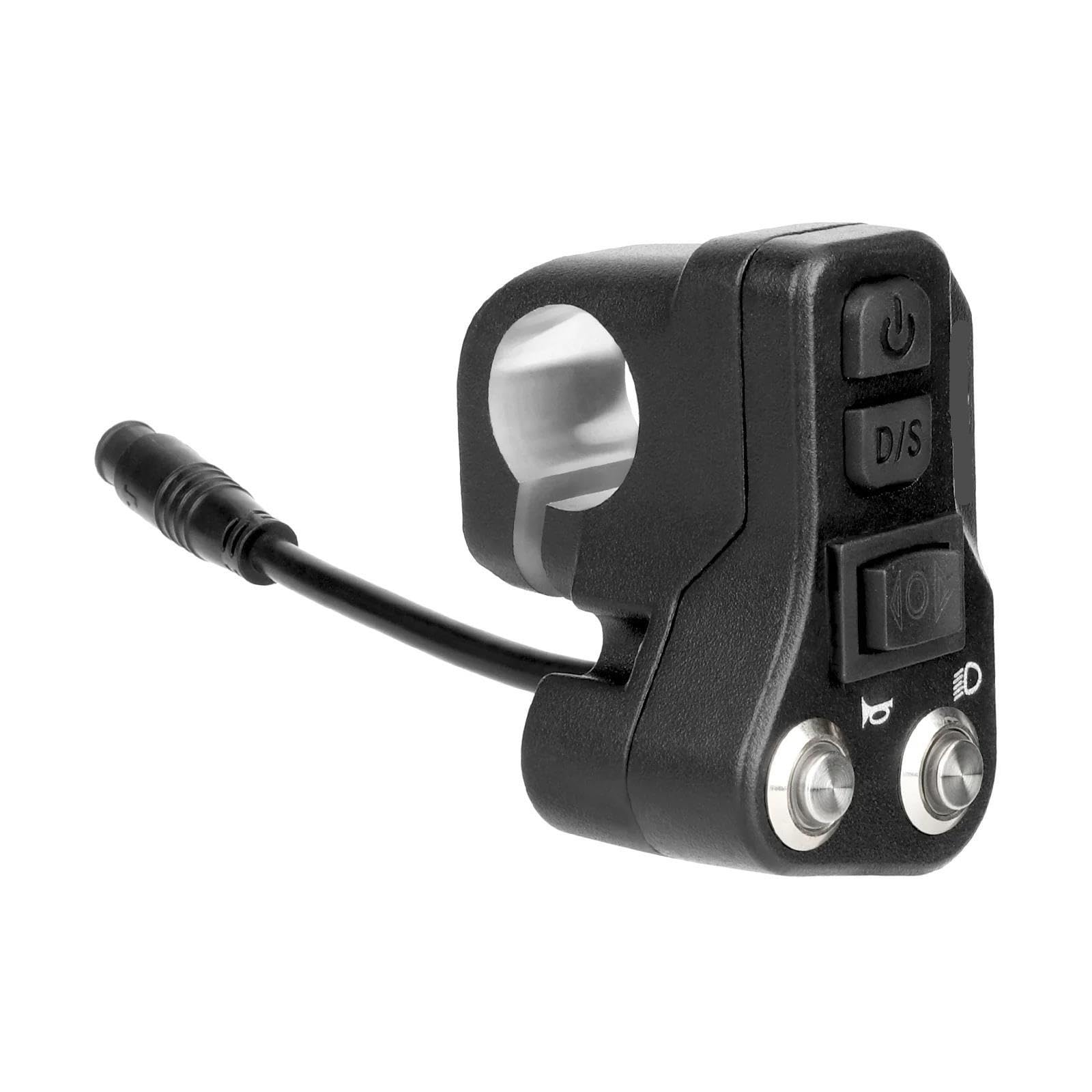 Interruttore clacson faro for KUGOO KuKirin G3 Pro / G4 Max Scooter elettrico Indicatore di direzione Pulsante interruttore Pezzi di ricambio