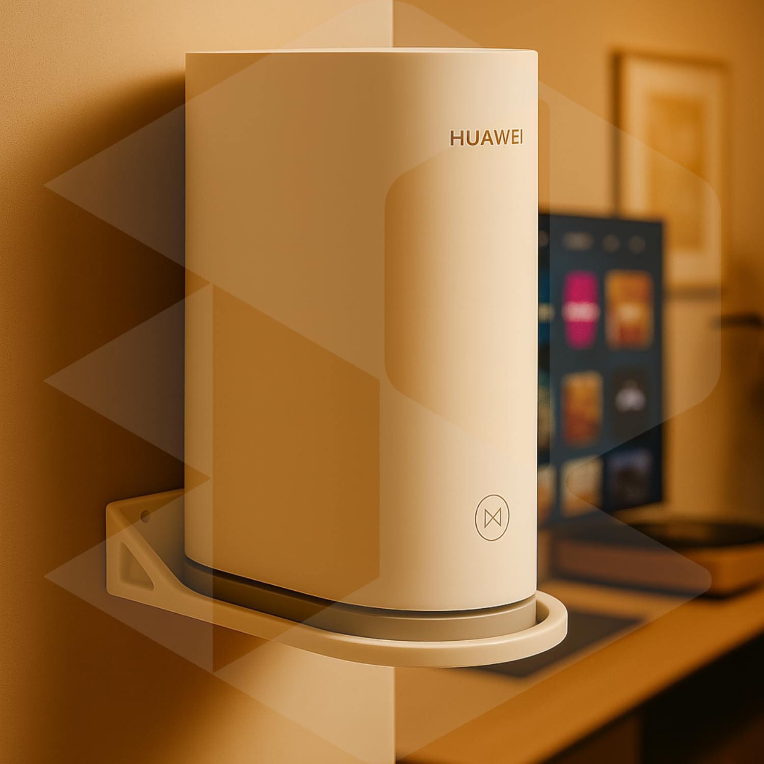 Suporte de Parede para Roteador Huawei AX6600 Mesh: Review Testado 30 Dias