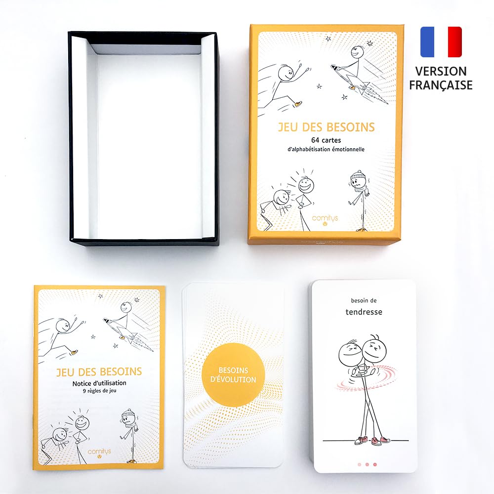 Comitys - Jeu des Besoins : Outil Pédagogique, Communication Non-Violente