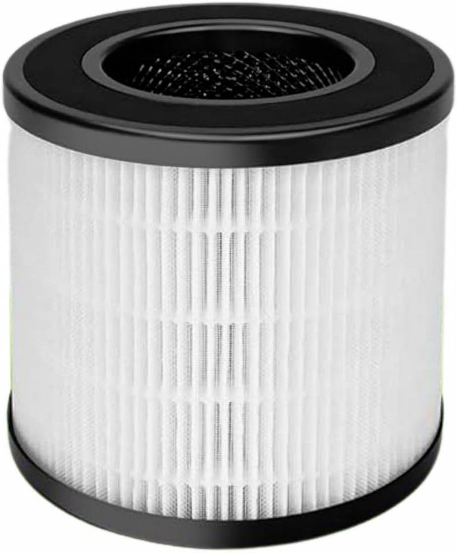 Nispira PU-P05/AC201B Replacement Filter Compatible with FULMINARE PU-P05 and Purivortex AC201B Air Clean Purifier 3-in-1 True HEPA Activated Carbon, 1 Pack