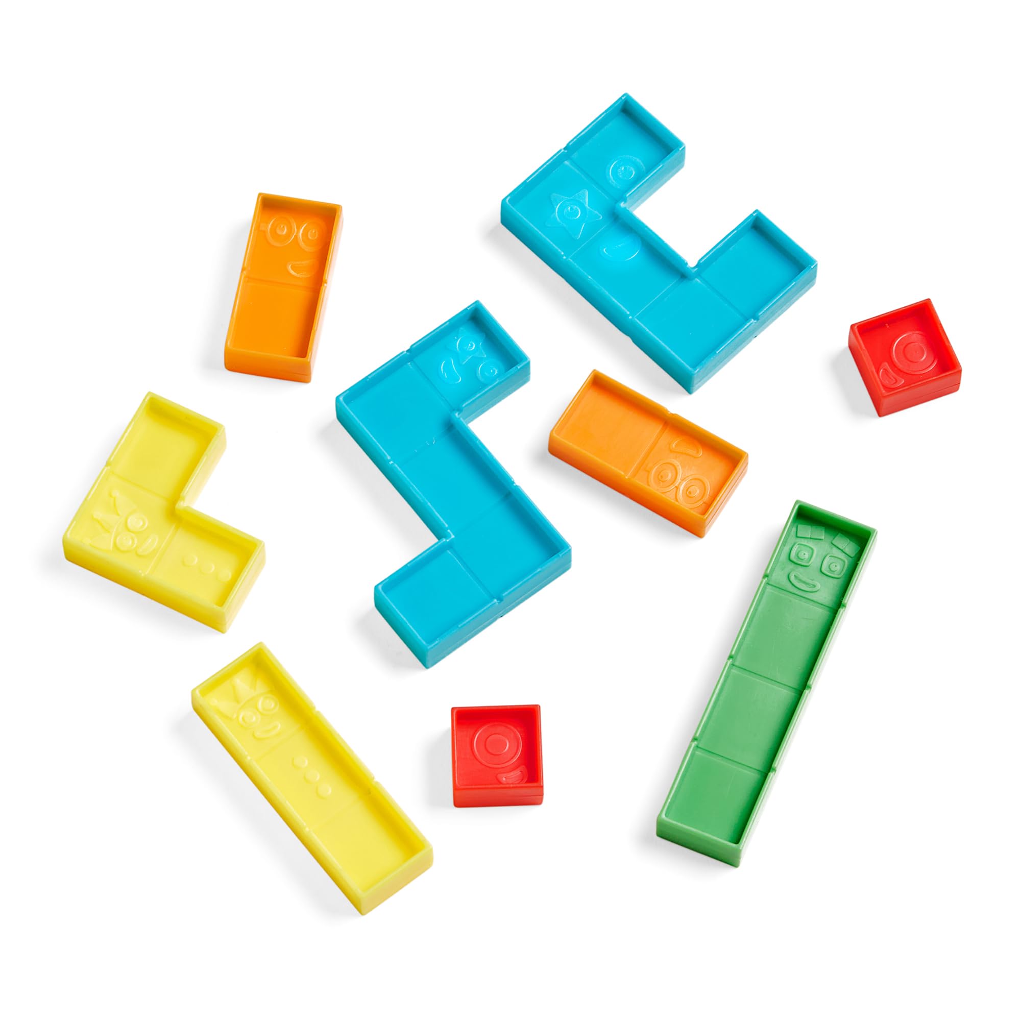 Learning Resources Numberblocks Risolutore di Puzzle, Giocattoli per Bambini di 3 Anni, 50 Puzzle con 4 Livelli di Gioco, Giochi da Viaggio