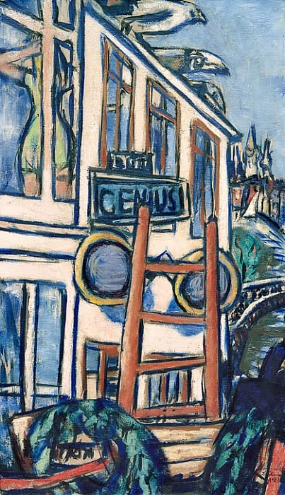 Max Beckmann Génie peinture poster affiche décoration murale bureau