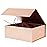 Rsgift Rose Gold Magnetic Empty Gift Box,7.8x7x3.1 Inches Gift Boxes with Lids,Groomsmen Bridesmaids Gifts,Engagements,Bridal Showers,Valentine\'s Day,Thanksgiving Day,Christmas Gift Boxes