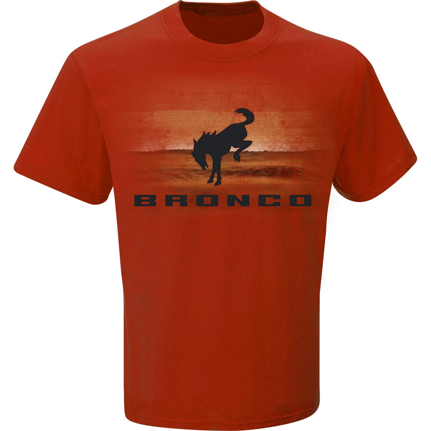 Ford New Bronco Sedona Brown 100% Cotton Mens Short Sleeved Screenprinted T-Shirt (XXLarge)