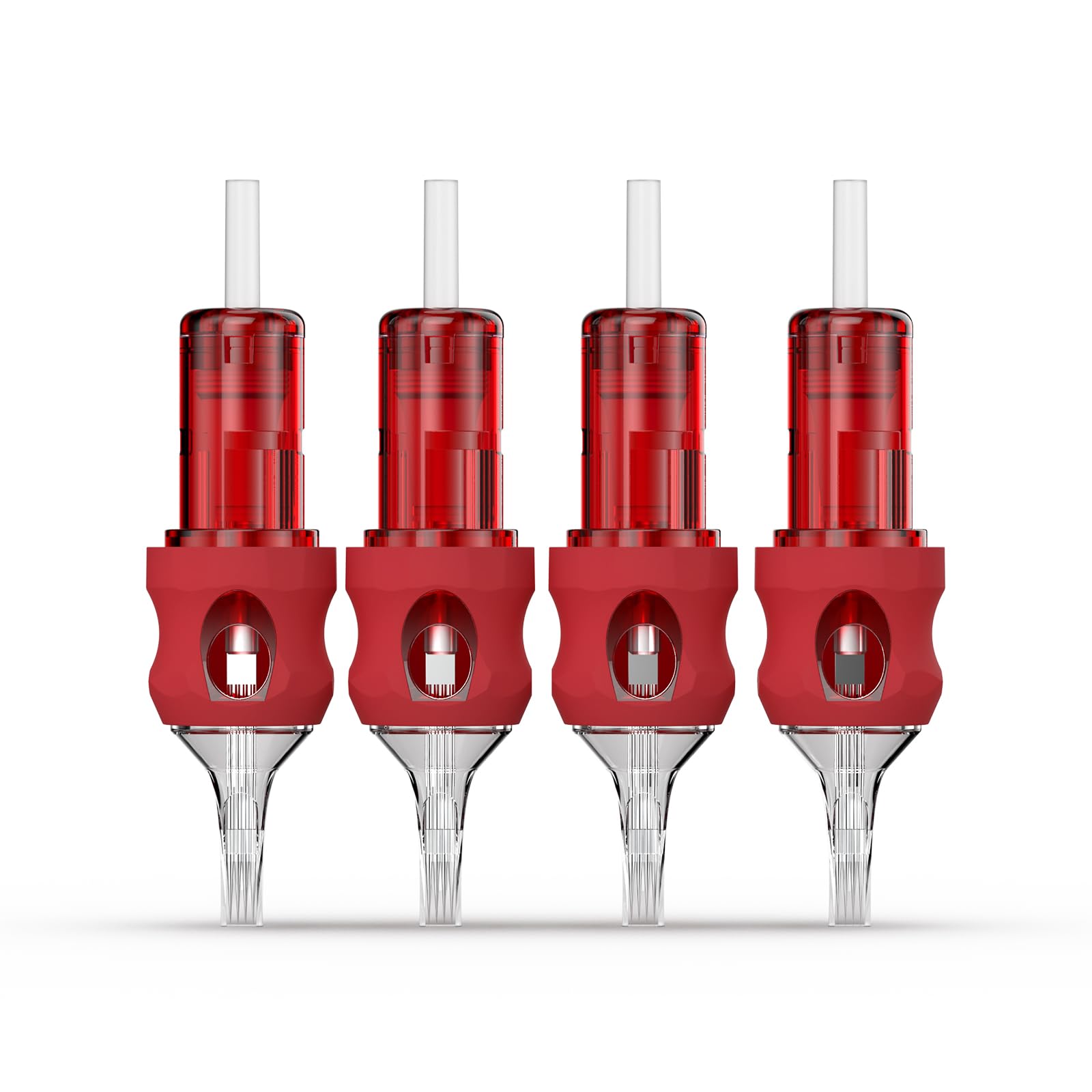 Cartridge Needles 19RM Needle Cartridge #12 Standard 19 Round Magnum Tattoo Needles 20PCS Disposable Finger Ledge Cartridges 3.5MM Taper for Tattoo Gun Tattoo Supplies 1219RM