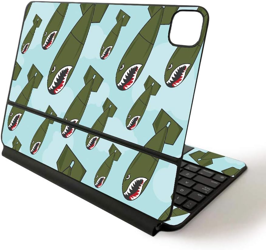 MightySkins Skin for Apple Magic Keyboard for iPad Pro 11-inch (2020) - Sushi | Protective, Durable, and Unique Vinyl Decal wrap Cover