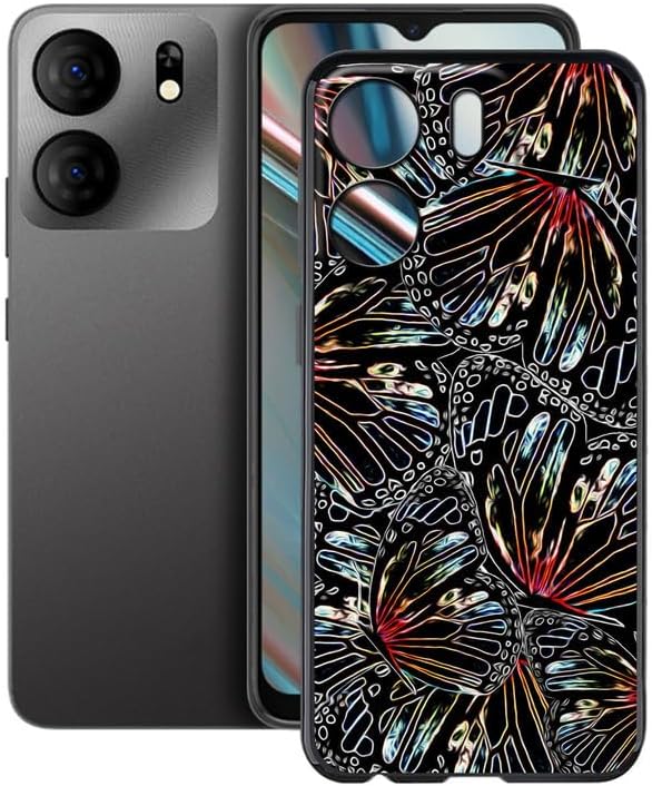 Vista 10 de Funda para BLU View 5 B160V (6.56 "), Carcasa protectora de silicona de grado militar para BLU View 5 B160V - Globo