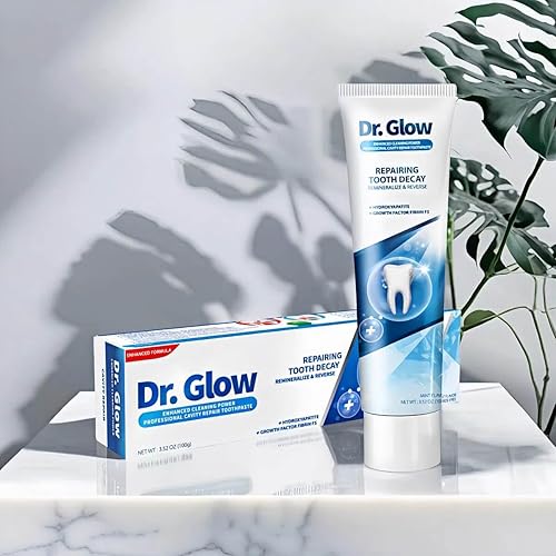 Vista 7 de Pasta de dientes para reparación de caries para adultos, pasta de dientes de hidroxiapatita inversa de caries, relleno de cavidad