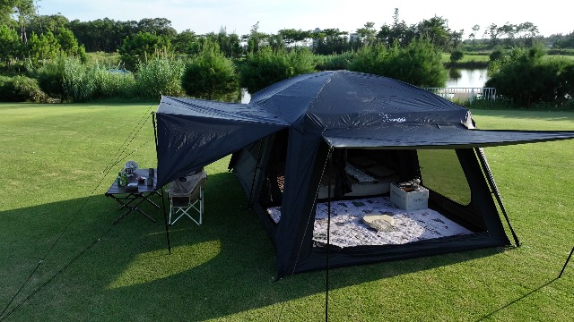 Amazon.com : Vidalido 8-10 Person Camping Tent with 3 Door 2 Room