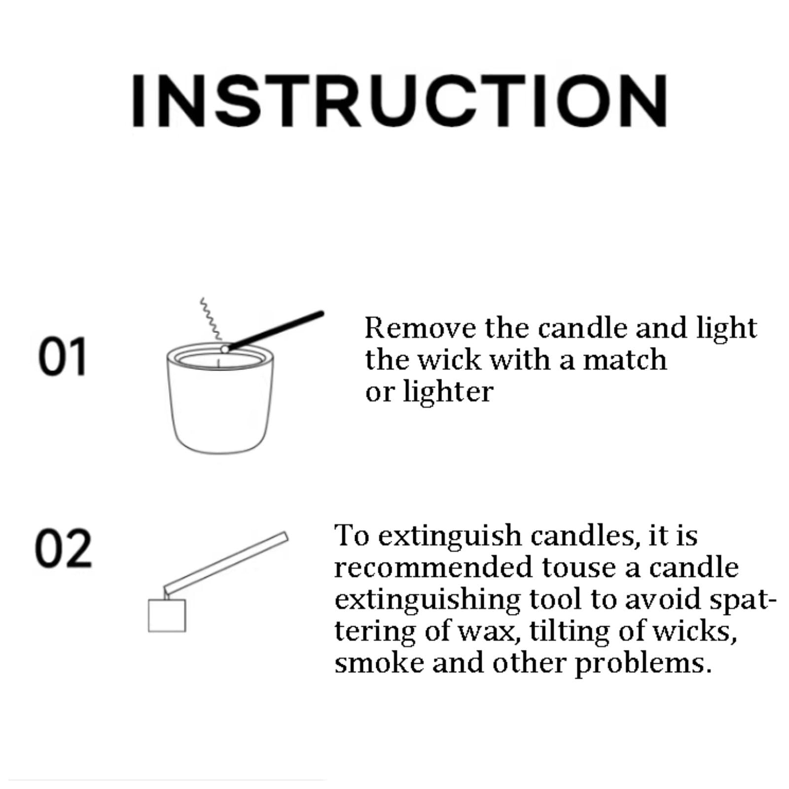 Velas de cerámica for aromaterapia Natural, velas de larga duración hechas con cera de soja y aceites esenciales, decoración elegante for el hogar(Noir)