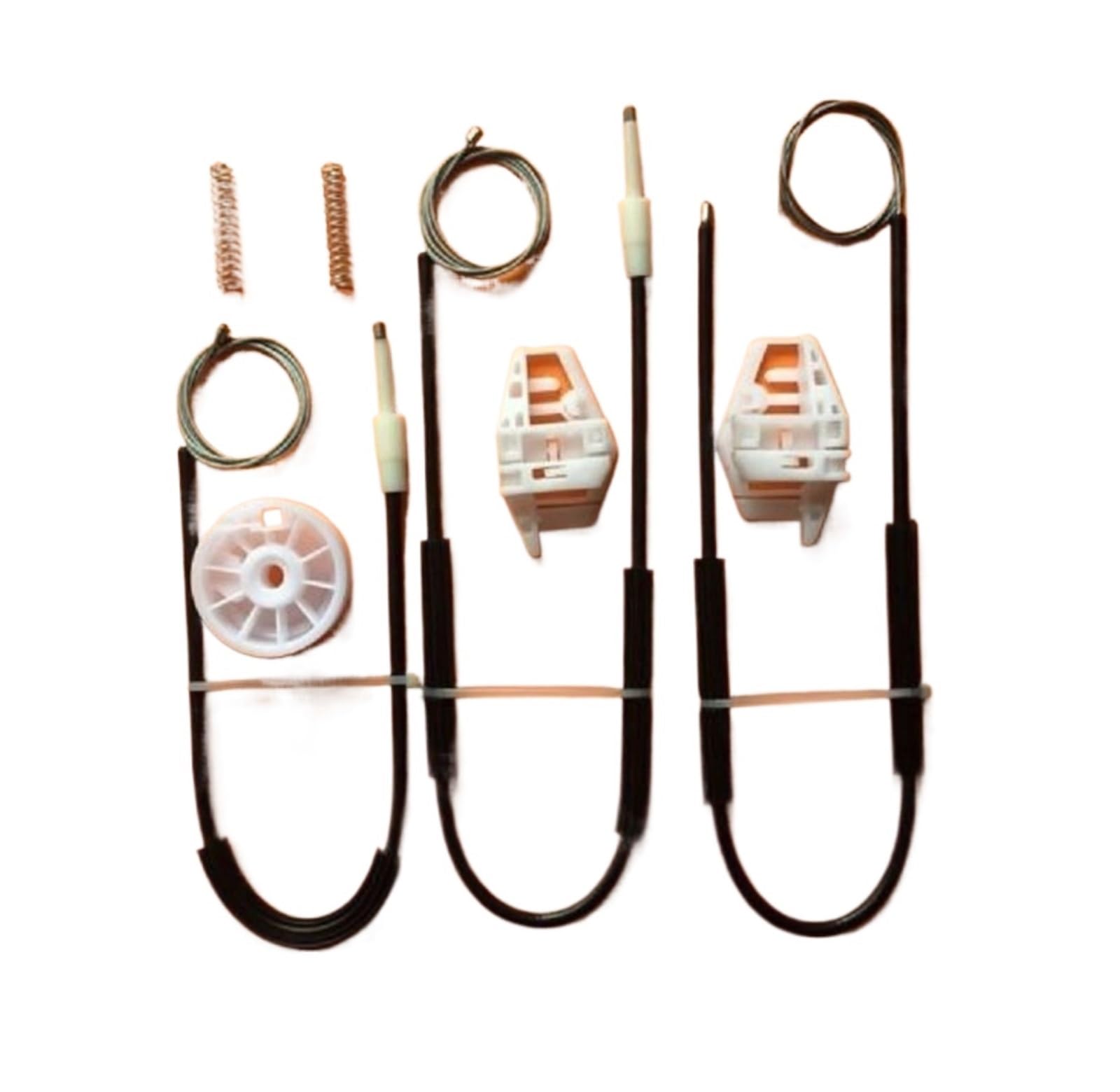 Hhfksci Power Window Regulator for Megane Ii 2/3 Coupe 2002-2009 Door Window Regulator Repair Kit Front-Left/Right