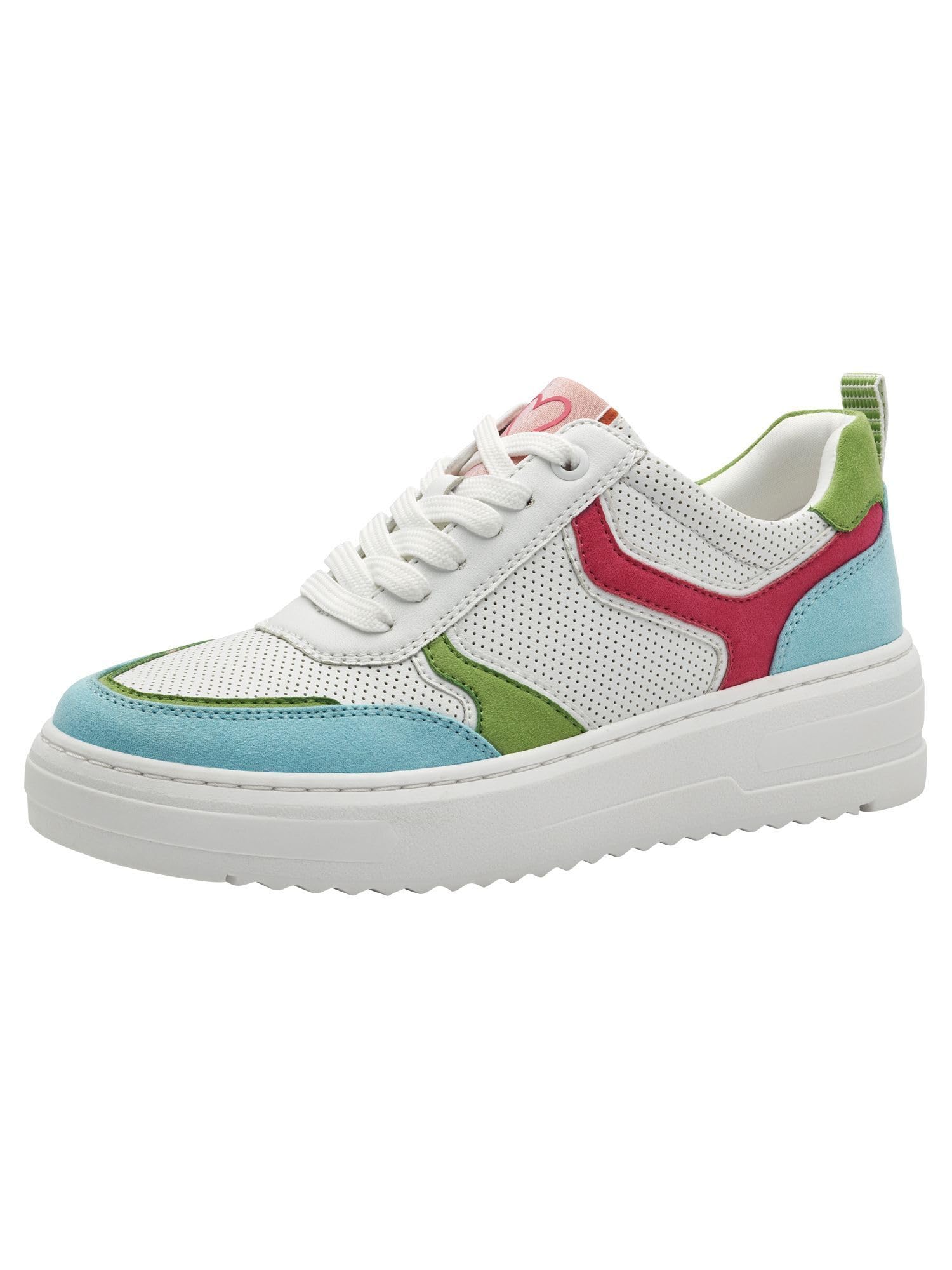 MARCO TOZZI Women's Damen Sneaker 2-23725-44, White, 9 UK