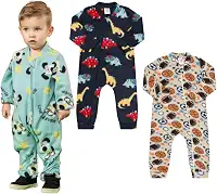 Kit 3 Macacão Bebe Soft Bichinho Quentinho Pijama Inverno