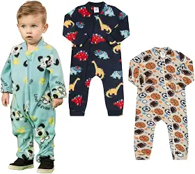 Kit 3 Macacão Bebe Soft Bichinho Quentinho Pijama Inverno