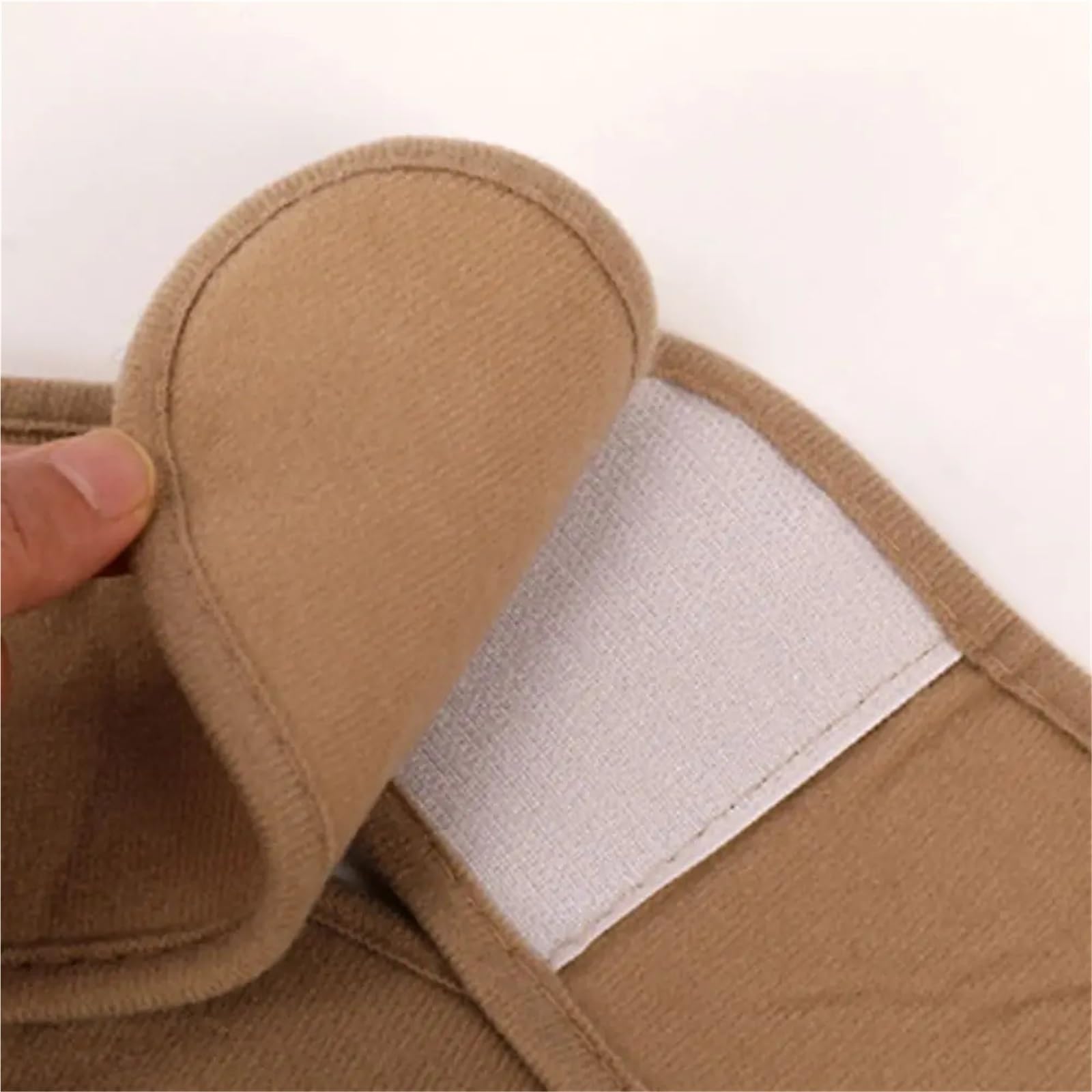 Bottiglia di Acqua Calda con Coperchio, 2 Pezzi Borsa for Acqua Calda Portatile in PVC, Morbida, scaldamani, coprivita in Peluche, Cintura riscaldante(Roze)