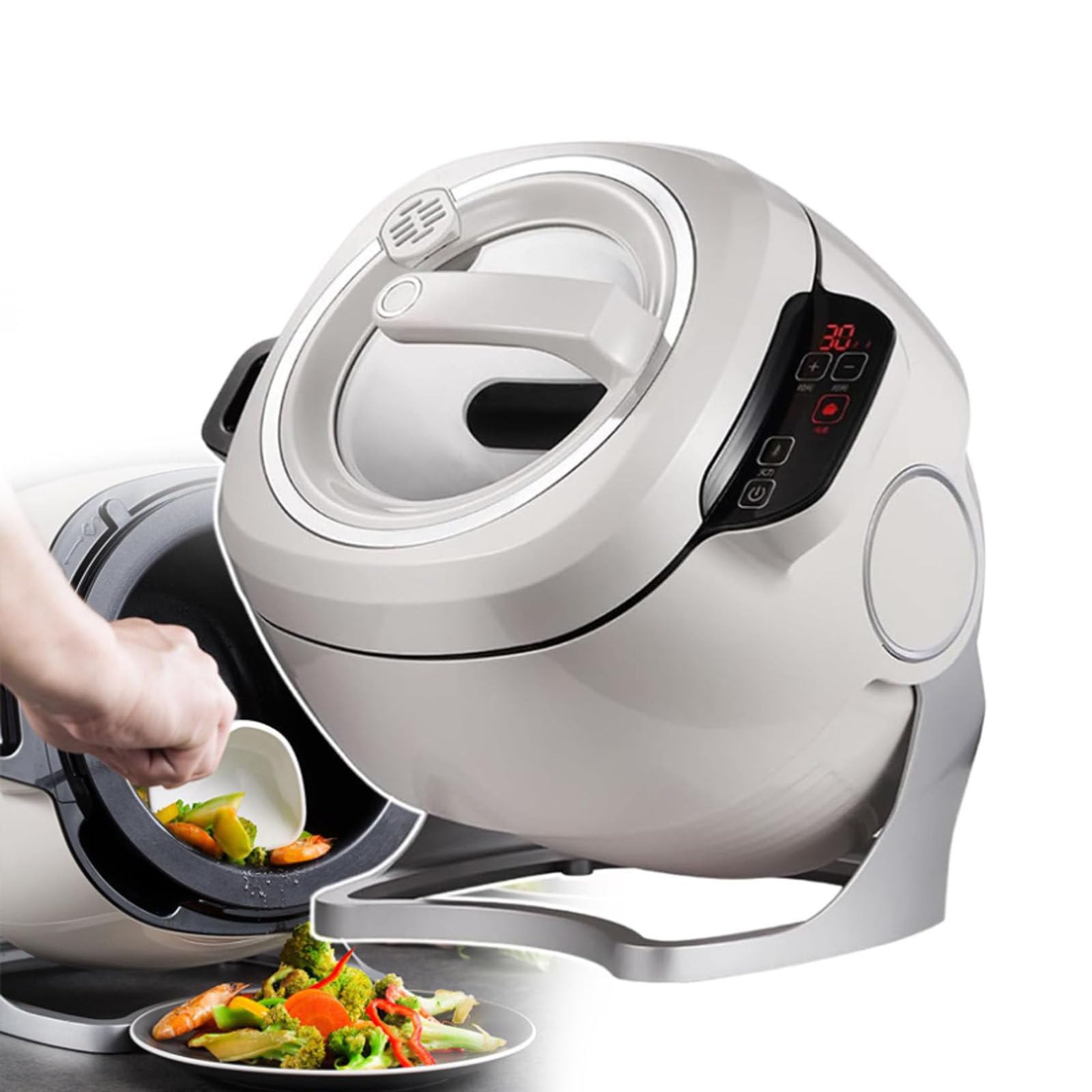 Amazon.com: Automatic Cooking Pot, Cooking Pot Fried Rice Machine