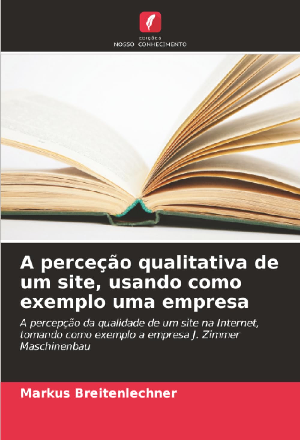 A perceção qualitativa de um site, usando como exemplo uma empresa: A percepção da qualidade de um site na Internet, tomando como exemplo a empresa J. Zimmer Maschinenbau