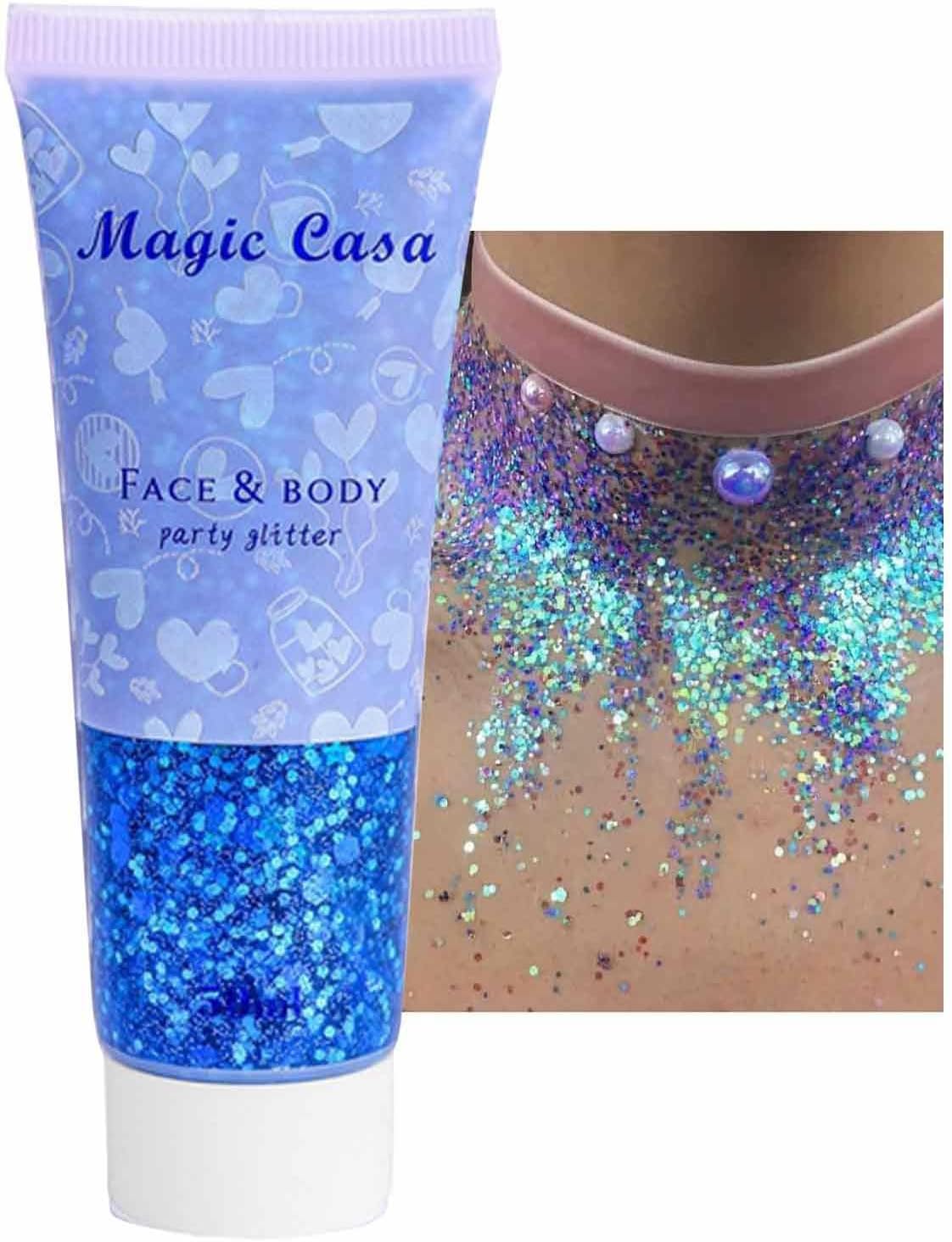 Glitzer Bomberjacke Damen - Pailletten Meerjungfrau Look