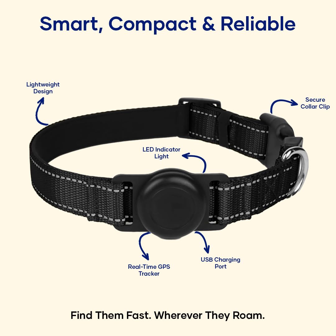 Smart Pet Locator – GPS Tracker for Dogs & Cats | Real-Time Tracking, Waterproof & Lightweight | Long Battery Life & App Control - image 2