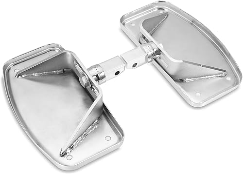 Miniatura 8 de Estriberas ajustables para motocicleta, reposapiés para pasajero, compatible con Yamaha Vstar Dragstar 400 650 V-Max XV125 XV250 Honda VTX1300