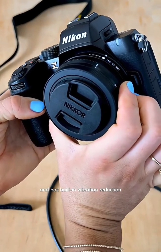 Contents of the Nikon Z5 II box including camera body, battery, strap, and USB-C cable